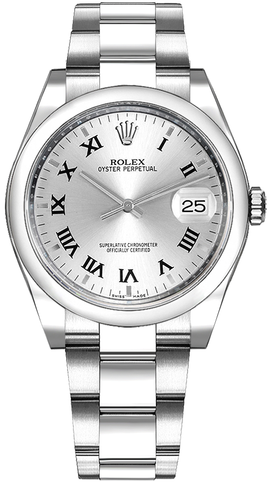 Rolex Oyster Perpetual Watches Ladies Silver Self winding Automatic Chronometer 115200-SLVRDO Watch