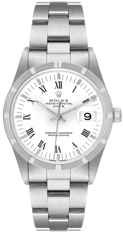 Rolex Oyster Perpetual Watches Ladies White Self winding Automatic 15210-WHTRSO Watch