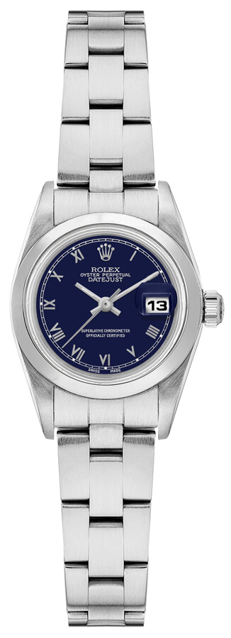 Rolex Oyster Perpetual Watches Ladies Blue Self winding Automatic 69190-BLURO Watch