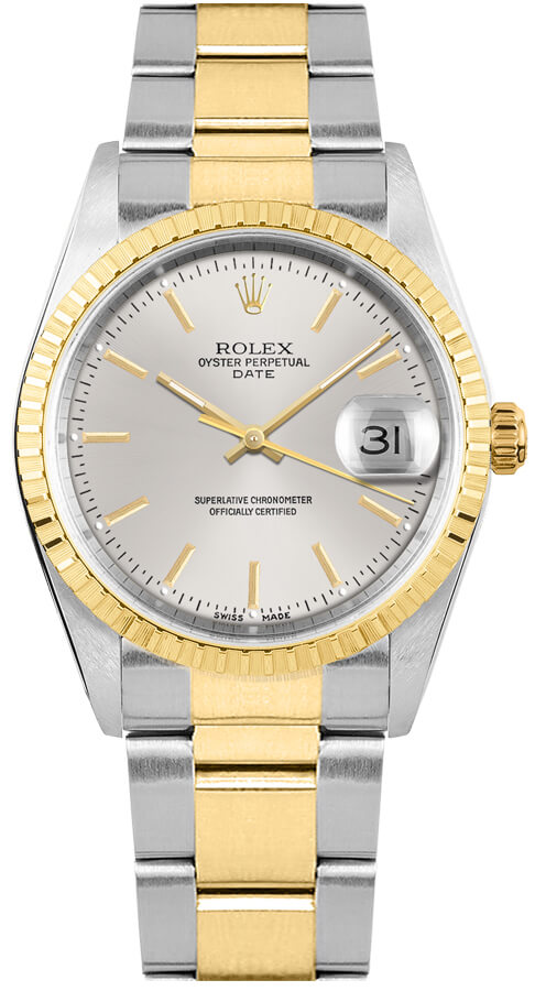 Rolex Oyster Perpetual Watches Unisex Silver Self winding Automatic 15223-SLVSO Watch