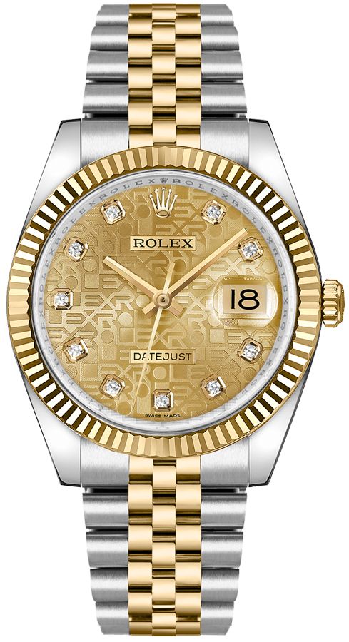 Rolex Datejust Watches Unisex Champagne Self winding Automatic 116233-0155 Watch