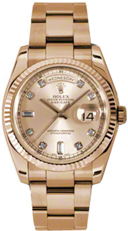 Rolex Day-Date Watches  Champagne  118235-CHPDO Watch