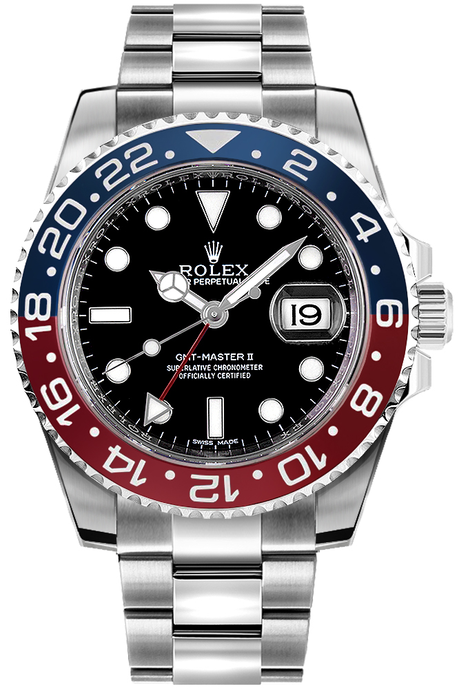Rolex GMT-Master II Watches  Black Self winding Automatic Chronometer 116719BLRO-0001 Watch