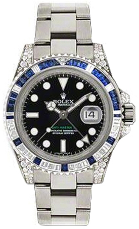 Rolex GMT-Master II Watches Mens Black Self winding Automatic 116759SA Watch