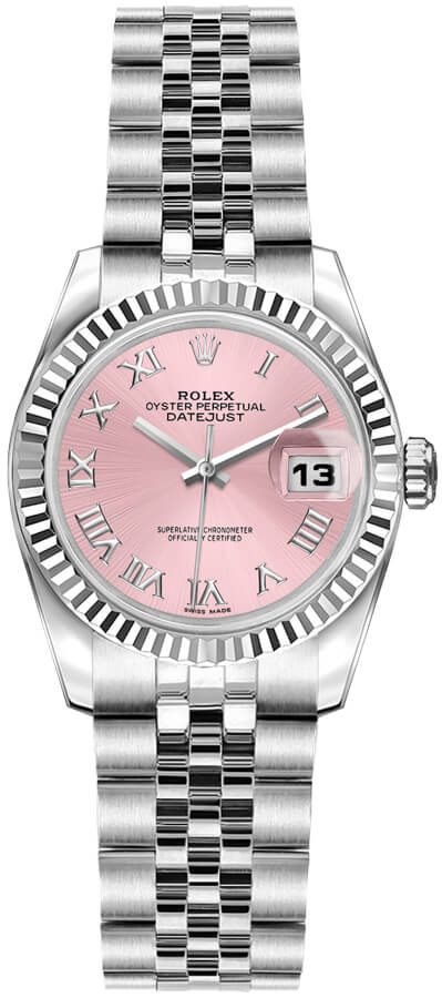 Rolex Lady-Datejust Watches Ladies Pink Self winding Automatic 179174-PNKRJ Watch