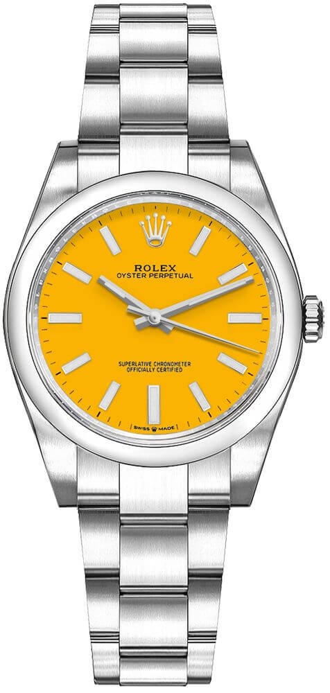 Rolex Oyster Perpetual Watches Ladies Yellow Self winding Automatic 277200-0005 Watch