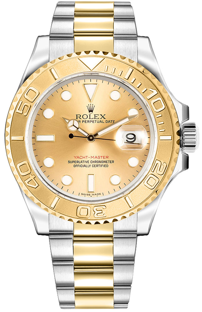 Rolex Yacht-Master Watches Mens Champagne Self winding Automatic 16623-CHP Watch