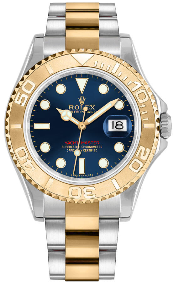 Rolex Yacht-Master Watches Mens Blue Self winding Automatic 16623-BLU Watch