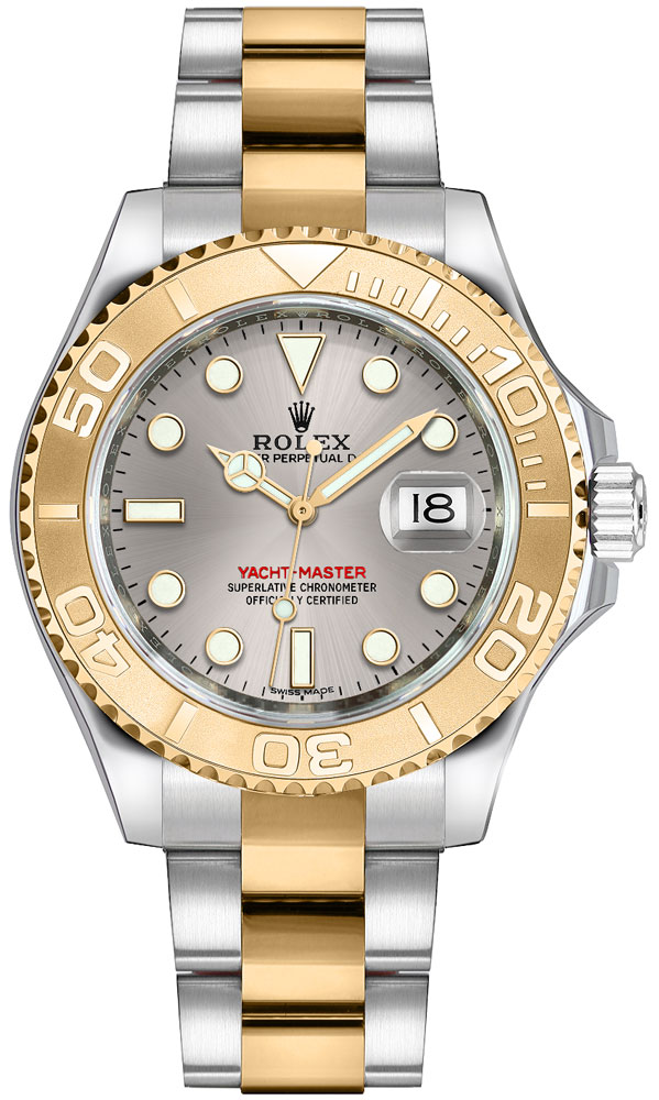 Rolex Yacht-Master Watches Platinum Self winding Automatic 168623-PLT Watch