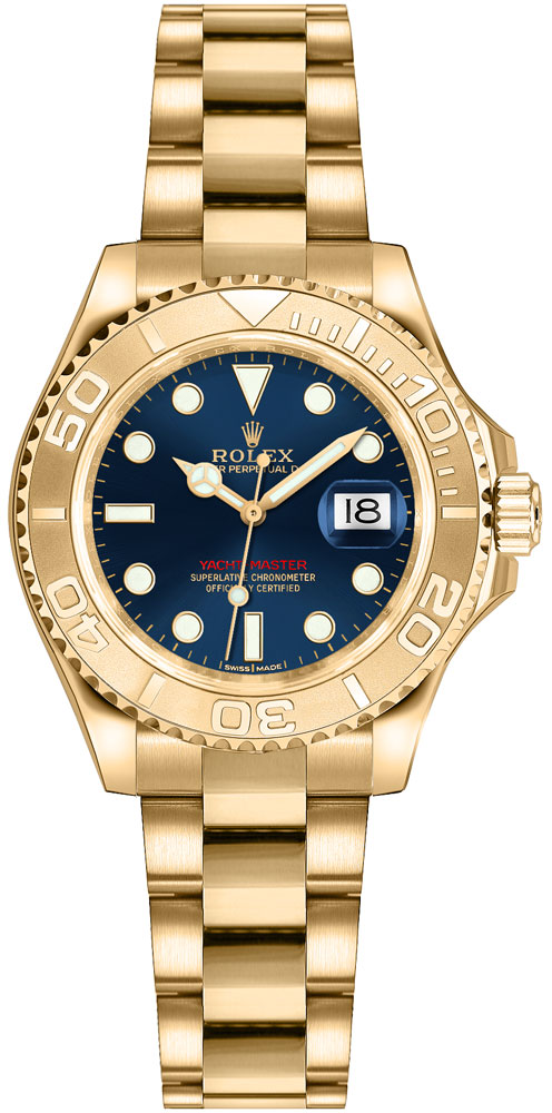 Rolex Yacht-Master Watches Blue Self winding Automatic Chronometer 169628-BLU Watch