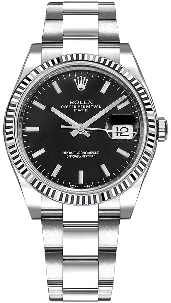 Rolex Oyster Perpetual Watches  Black Self winding Automatic 115234-0002 Watch