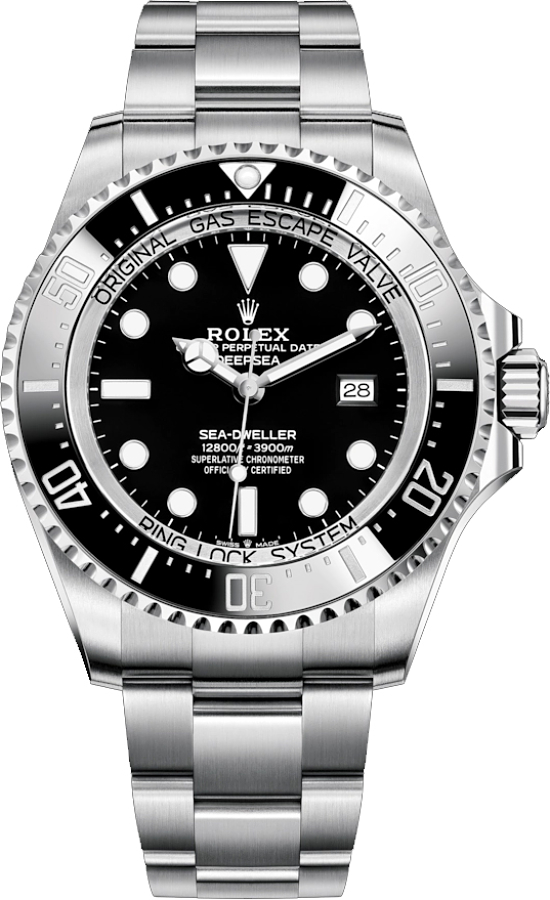 Rolex Sea-Dweller Watches Mens Black Self winding Automatic 126660-0001-SD Watch