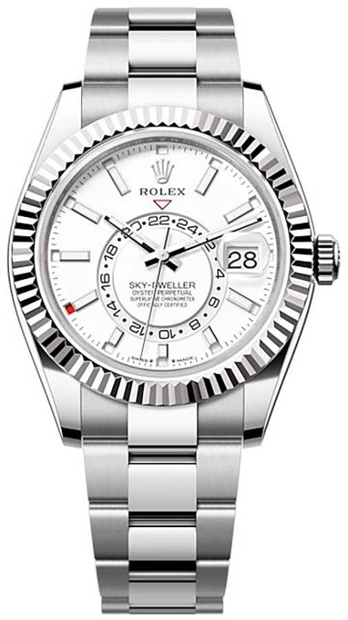 Rolex Sky-Dweller Watches Mens White Self Winding Automatic 336934-0003 Watch