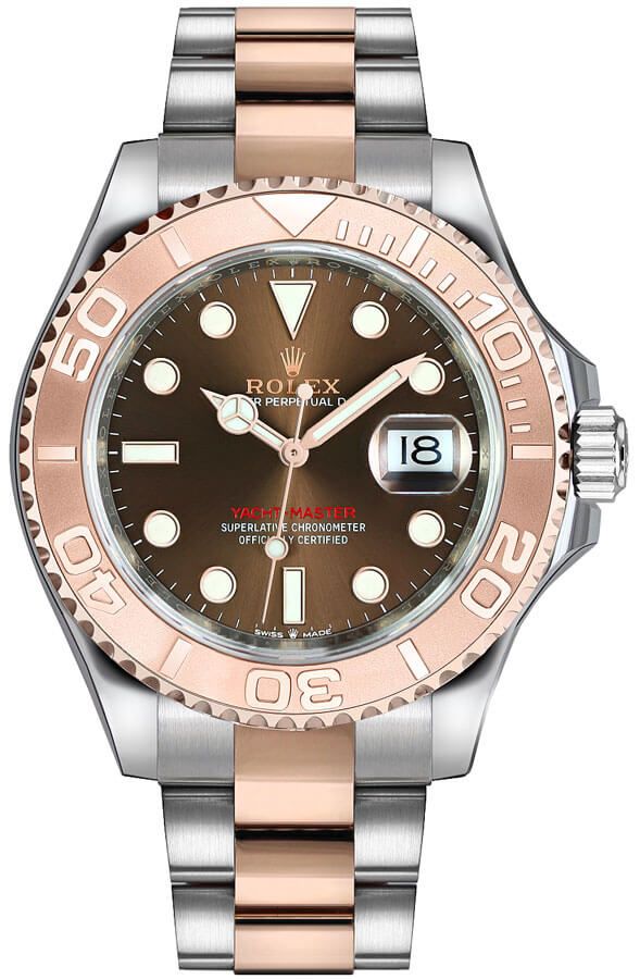 Rolex Yacht-Master Watches Mens Chocolate Brown Self winding Automatic 126621-0001 Watch