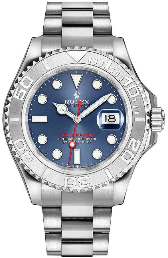 Rolex Yacht-Master Watches Mens Blue Self winding Automatic 126622-0002 Watch