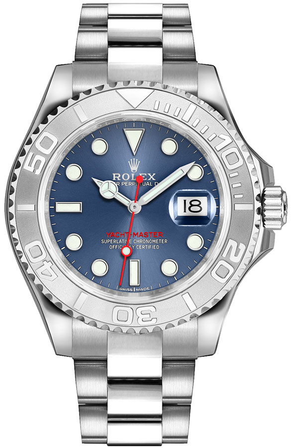 Rolex Yacht-Master Watches Mens Blue Self winding Automatic 116622-0001-SD Watch
