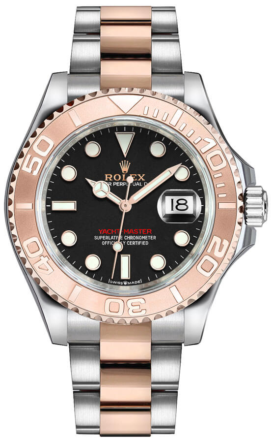 Rolex Yacht-Master Watches Mens Black Self winding Automatic 126621-0002-SD Watch