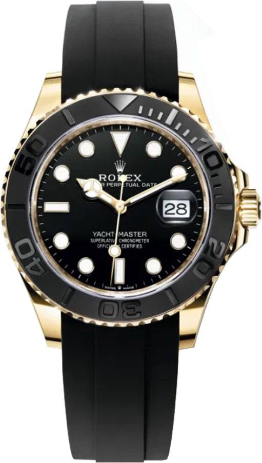 Rolex Yacht-Master Watches Mens Black Self winding Automatic 226658-0001 Watch