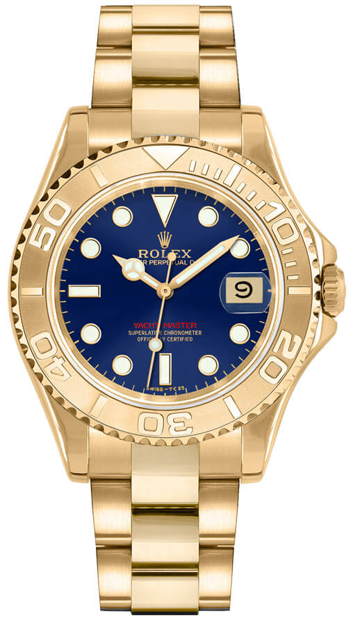 Rolex Yacht-Master Watches Unisex Blue Self winding Automatic 68628-BLUE Watch