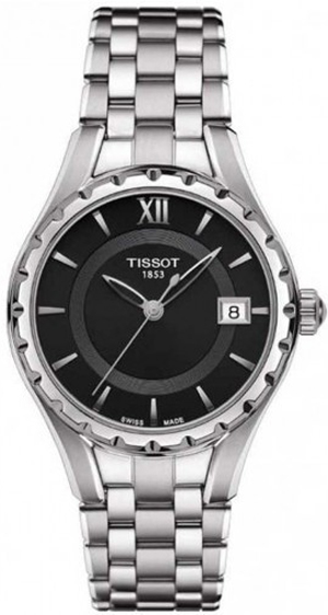 Tissot T-Lady Watches Ladies Black Battery Operated Quartz T0720101105800 Watch