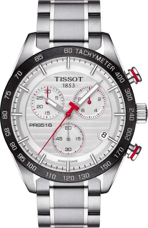 Tissot T-Sport Watches Mens Silver Battery Operated Quartz T1004171103100 Watch