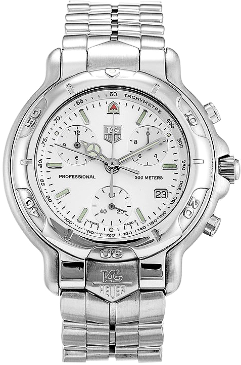 Tag Heuer 6000 Watches Mens Silver Battery Operated Quartz CH1110-BA0675 Watch
