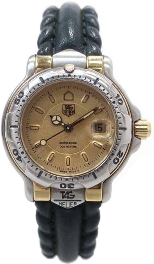 Tag Heuer 6000 Watches Ladies Gold Battery Operated Quartz WH1353-BLKLD Watch