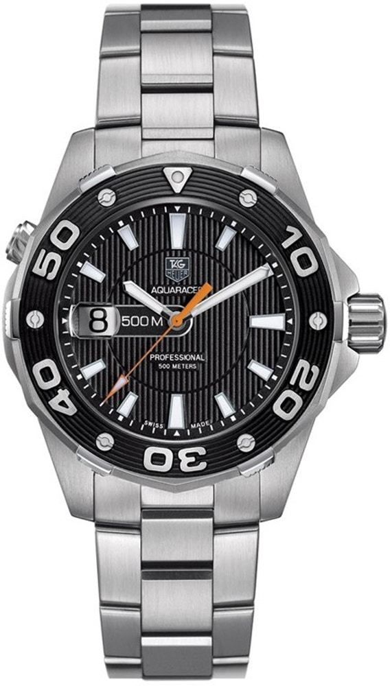 Tag Heuer Aquaracer Watches Mens Black Battery Operated Quartz WAJ1110.BA0870 Watch