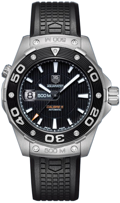 Tag Heuer Aquaracer Watches Black Self winding Automatic WAJ2110.FT6015 Watch