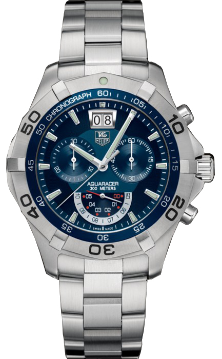 Tag Heuer Aquaracer Watches Mens Blue Battery Operated Quartz CAF101C-BA0821 Watch