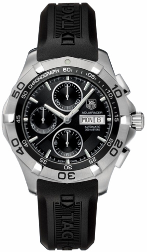 Tag Heuer Aquaracer Watches Mens Black Self winding Automatic CAF2010-FT8011 Watch