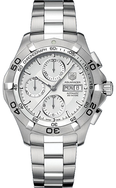 Tag Heuer Aquaracer Watches Mens Silver Self winding Automatic CAF2011.BA0815 Watch