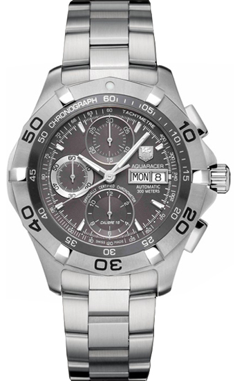 Tag Heuer Aquaracer Watches Grey Self winding Automatic Chronometer CAF5011-BA0821 Watch
