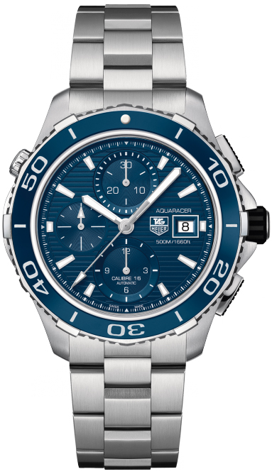 Tag Heuer Aquaracer Watches Mens Blue Self winding Automatic CAK2112.BA0833 Watch