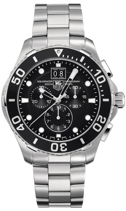 Tag Heuer Aquaracer Watches Mens Black Battery Operated Quartz CAN1010.BA0821 Watch