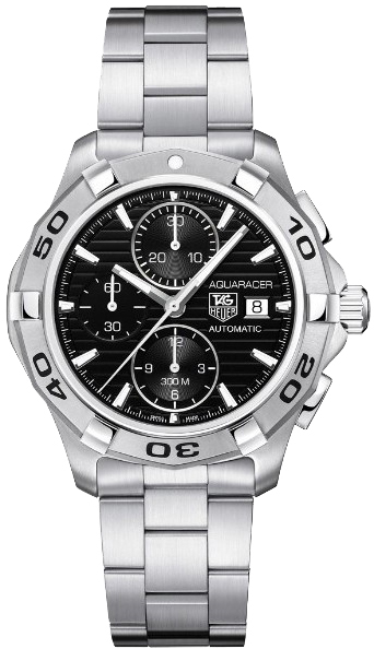 Tag Heuer Aquaracer Watches Mens Black Self winding Automatic CAP2110.BA0833 Watch