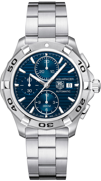 Tag Heuer Aquaracer Watches Mens Blue Self winding Automatic CAP2112.BA0833 Watch