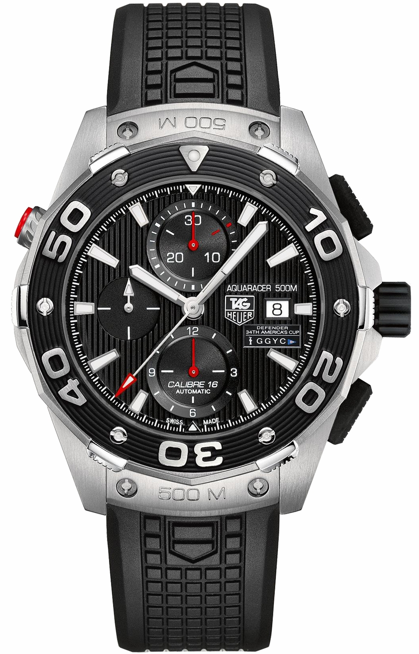 Tag Heuer Aquaracer Watches Black Self winding Automatic CAJ2112-FT6023 Watch