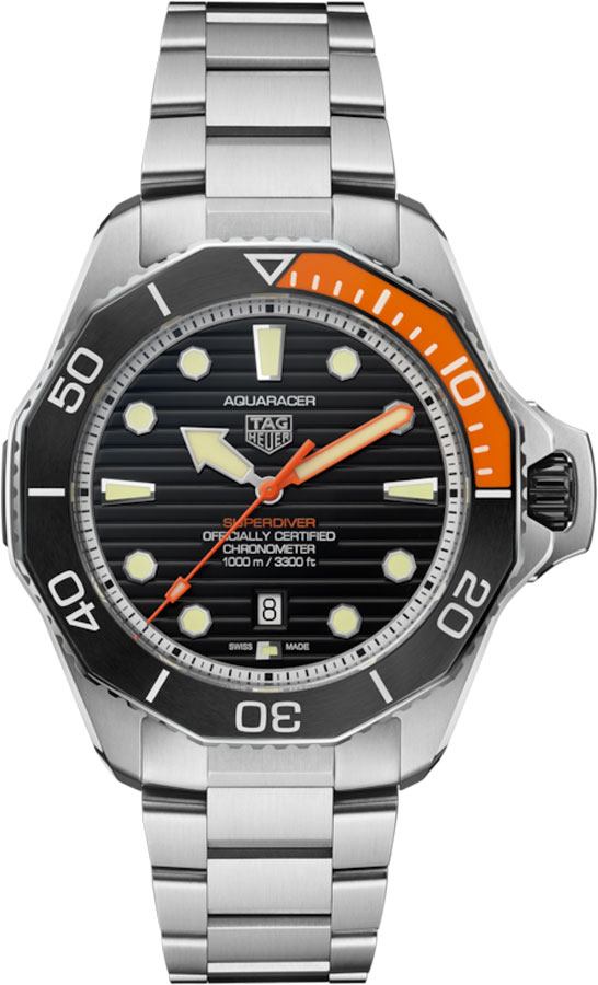 Tag Heuer Aquaracer Watches Mens Black Self winding Automatic WBP5A8A.BF0619 Watch