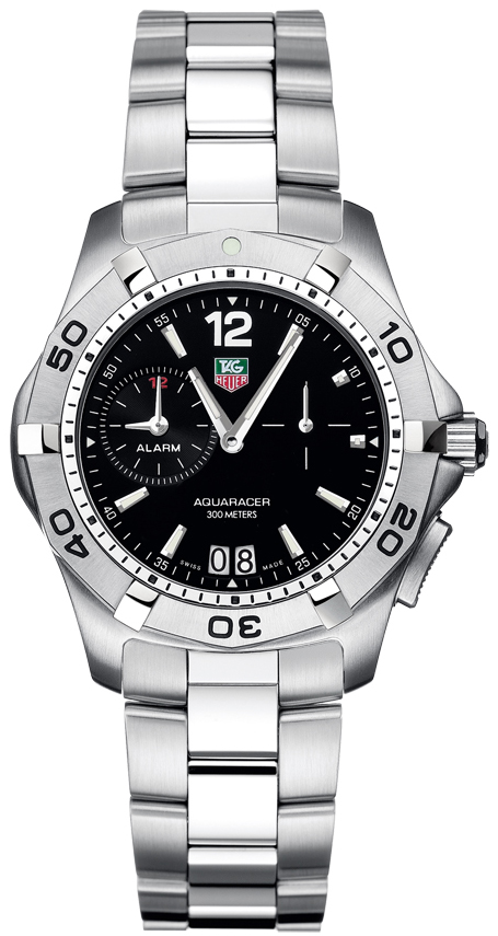 Tag Heuer Aquaracer Watches Mens Black Battery Operated Quartz WAF111Z-BA0801 Watch