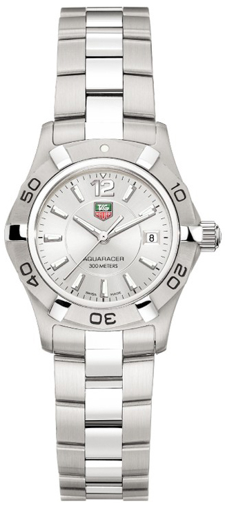 Tag Heuer Aquaracer Watches Ladies Silver
Battery Operated Quartz WAF1412.BA0823 Watch