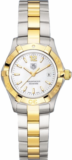 Tag Heuer Aquaracer Watches Ladies Mother of Pearl White Battery Operated Quartz WAF1424-BB0814 Watch