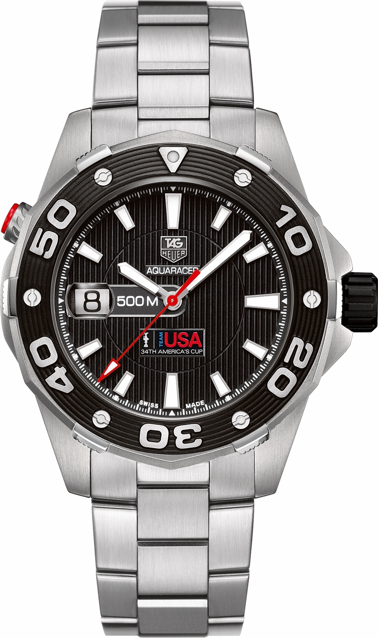 Tag Heuer Aquaracer Watches Black Self winding Automatic WAJ2118-BA0870 Watch