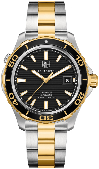 Tag Heuer Aquaracer Watches Mens Black Self winding Automatic WAK2122-BB0835 Watch