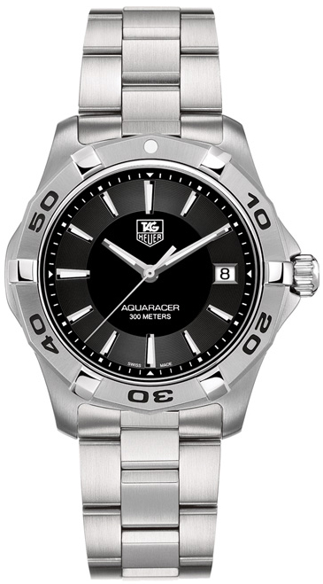 Tag Heuer Aquaracer Watches Mens Black
Battery Operated Quartz WAP1110.BA0831 Watch