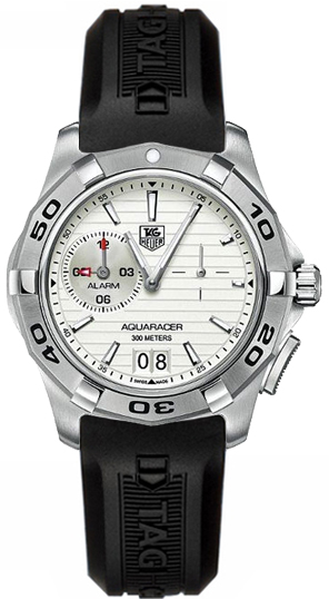 Tag Heuer Aquaracer Watches Mens White Battery Operated Quartz WAP111Y-FT6029 Watch