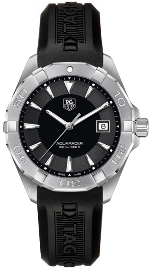 Tag Heuer Aquaracer Watches Black Battery Operated Quartz WAY1110-BT0710 Watch