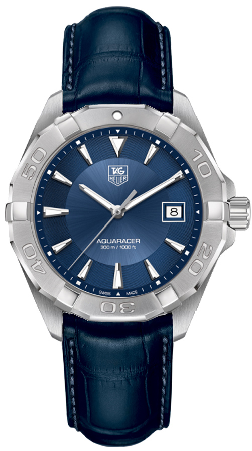 Tag Heuer Aquaracer Watches Mens Blue Battery Operated Quartz WAY1112-FC6292 Watch