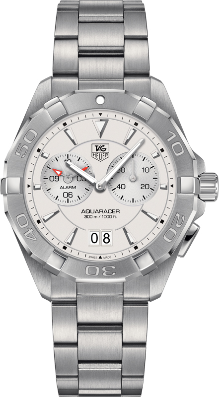 Tag Heuer Aquaracer Watches Mens Silver Battery Operated Quartz WAY111Y.BA0928 Watch