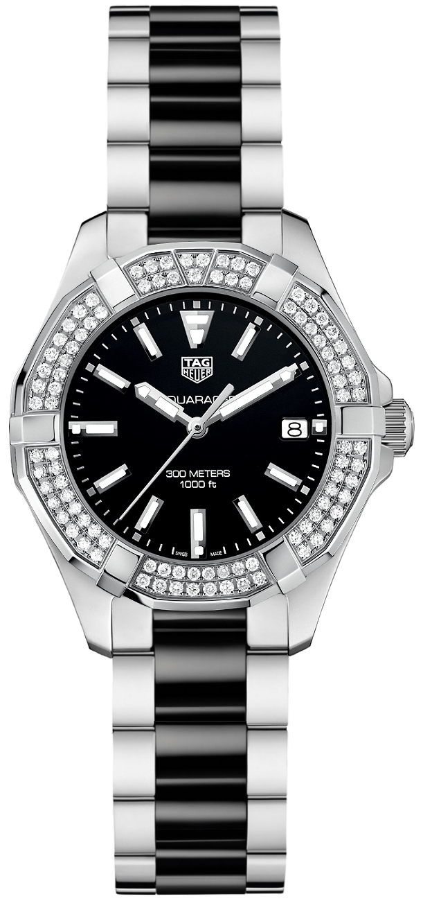 Tag Heuer Aquaracer Watches Ladies Black
Battery Operated Quartz WAY131E.BA0913 Watch